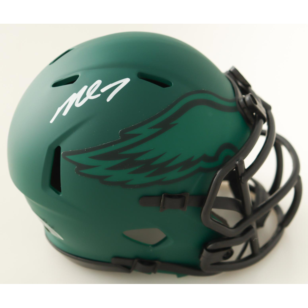 Michael Vick Signed Eagles Rave Alternate Speed Mini Helmet (JSA) at PristineAuction.com