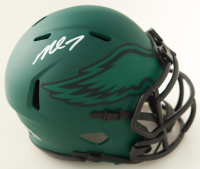 Michael Vick Signed Eagles Rave Alternate Speed Mini Helmet (JSA) at PristineAuction.com