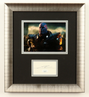 Josh Brolin Signed Cut "Avengers: Endgame" Custom Framed Photo Display (JSA) at PristineAuction.com