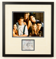 Jennifer Aniston Signed Cut "Friends" Custom Framed Photo Display (JSA) at PristineAuction.com