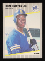 Ken Griffey Jr. 1989 Fleer #548 RC at PristineAuction.com