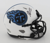 Jevon Kearse Signed Titans Lunar Eclipse Alternate Speed Mini Helmet (Schwartz) at PristineAuction.com