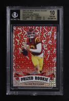 Caleb Williams 2023 Leaf Metal Special Release Prized Rookie Mojo Red Foil Proofs #PR14 RC #1/1 (BGS 10) at PristineAuction.com
