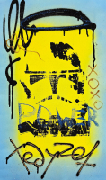 "POP Resistance” 12x20 2025 Original Painting on Rolled Canvas by Tadas Zaicikas | TedyZet (Zaicikas) at PristineAuction.com