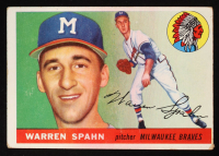 Warren Spahn 1955 Topps #31 at PristineAuction.com