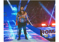 Roman Reigns Signed WWE 8x10 Photo (Fanatics) at PristineAuction.com
