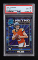 Bo Nix 2024 Donruss Rated Rookies Retro #19 RC (PSA 10) at PristineAuction.com