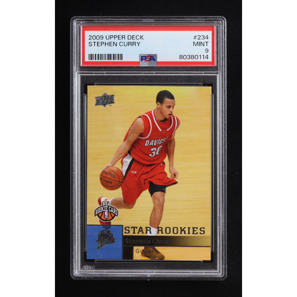 Stephen Curry 2009-10 Upper Deck #234 RC (PSA 9) at PristineAuction.com