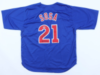 Sammy Sosa Signed Jersey Inscribed "609 HRs" (Beckett) at PristineAuction.com
