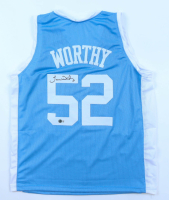 James Worthy Signed Jersey (Beckett) at PristineAuction.com