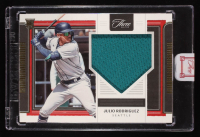 Julio Rodriguez 2022 Panini Three and Two Rookie Jerseys Gold #3 RC #4/49 at PristineAuction.com