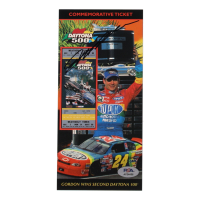 Jeff Gordon Signed Daytona 500 Commemorative Ticket (PSA) at PristineAuction.com