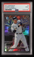 Aaron Judge 2017 Bowman Chrome Rookie of the Year Favorites Refractors #ROYF9 RC (PSA 9) at PristineAuction.com