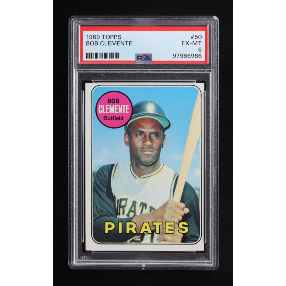 Roberto Clemente 1969 Topps #50 (PSA 6) (UER) at PristineAuction.com