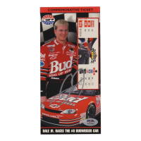 Dale Earnhardt Jr. Signed 1999 Coca-Cola 600 Commemorative Ticket (PSA) at PristineAuction.com