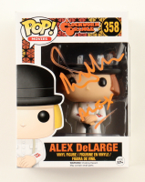 Malcolm McDowell Signed "A Clockwork Orange" #358 Alex DeLarge Funko Pop! Vinyl Figure Inscribed "Alex" (ACOA & AutographPros) at PristineAuction.com
