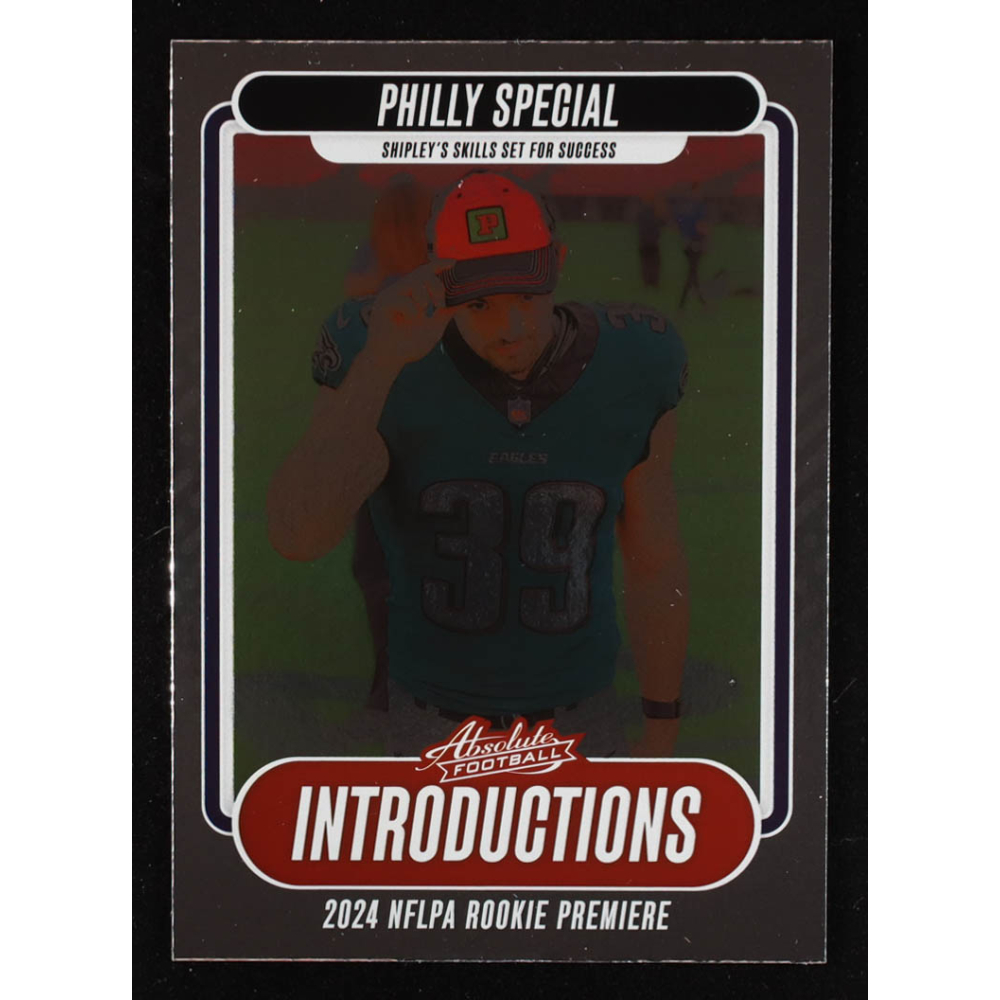 Will Shipley 2024 Absolute Introductions #13 RC at PristineAuction.com