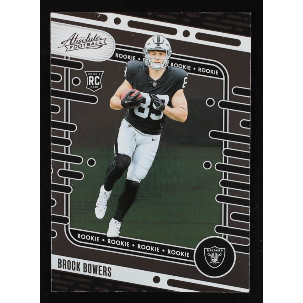 Brock Bowers 2024 Absolute #113 RC at PristineAuction.com