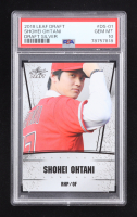 Shohei Ohtani 2018 Leaf Ohtani Draft Silver #DS01 RC (PSA 10) at PristineAuction.com