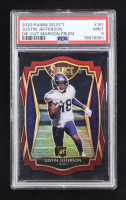 Justin Jefferson 2020 Select Prizm Maroon Die Cut #161 RC (PSA 9) at PristineAuction.com
