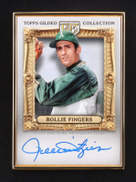 Rollie Fingers 2024 Topps Gilded Collection Gold Framed Hall of Famers Autographs #HAFARF #31/99 at PristineAuction.com