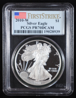 2010-W U.S. $1 Silver Eagle (PCGS PR70 DCAM) at PristineAuction.com