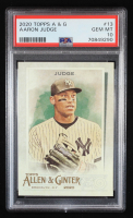 Aaron Judge 2020 Topps Allen and Ginter #13 (PSA 10) at PristineAuction.com