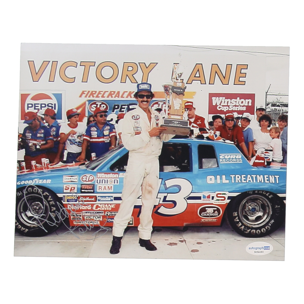 Richard Petty Signed NASCAR 8x10 Photo (ACOA) at PristineAuction.com