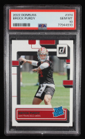Brock Purdy 2022 Donruss #374 RR RC (PSA 10) at PristineAuction.com