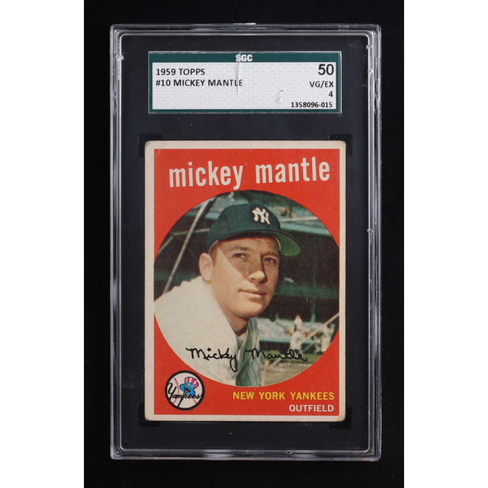 Mickey Mantle 1959 Topps #10 (SGC 4) at PristineAuction.com