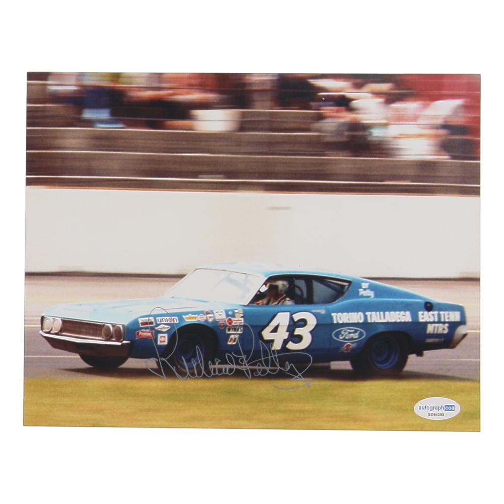 Richard Petty Signed NASCAR 8x10 Photo (ACOA) at PristineAuction.com