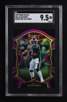 Jalen Hurts 2020 Panini Select Purple Die-Cut Prizm #50 RC (SGC 9.5) at PristineAuction.com