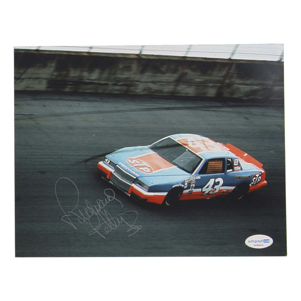 Richard Petty Signed NASCAR 8x10 Photo (ACOA) at PristineAuction.com