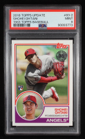 Shohei Ohtani 2018 Topps Update '83 Topps #832 RC (PSA 9) at PristineAuction.com