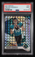 Trevor Lawrence 2021 Panini Mosaic Mosaic #301 RC (PSA 9) at PristineAuction.com