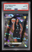 Angel Reese 2024 Panini Prizm WNBA Prizms Ice #147 RC (PSA 8) at PristineAuction.com