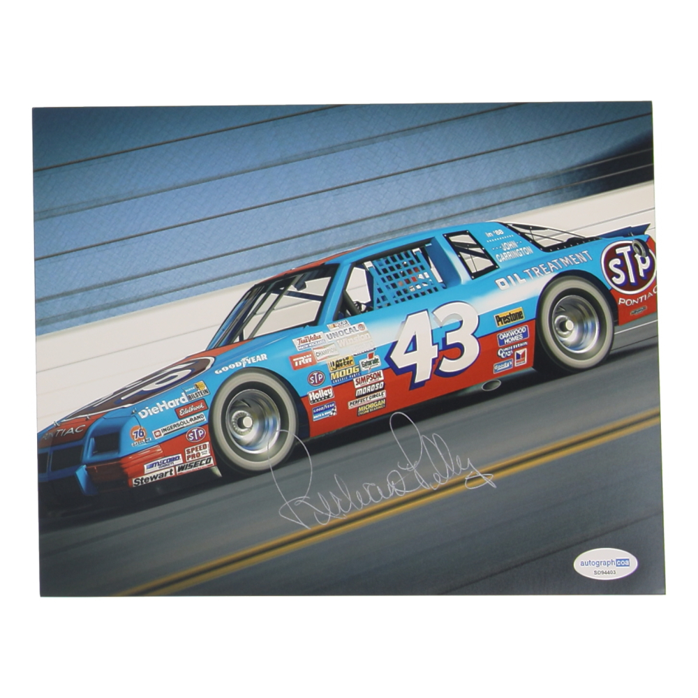 Richard Petty Signed NASCAR 8x10 Photo (ACOA) at PristineAuction.com