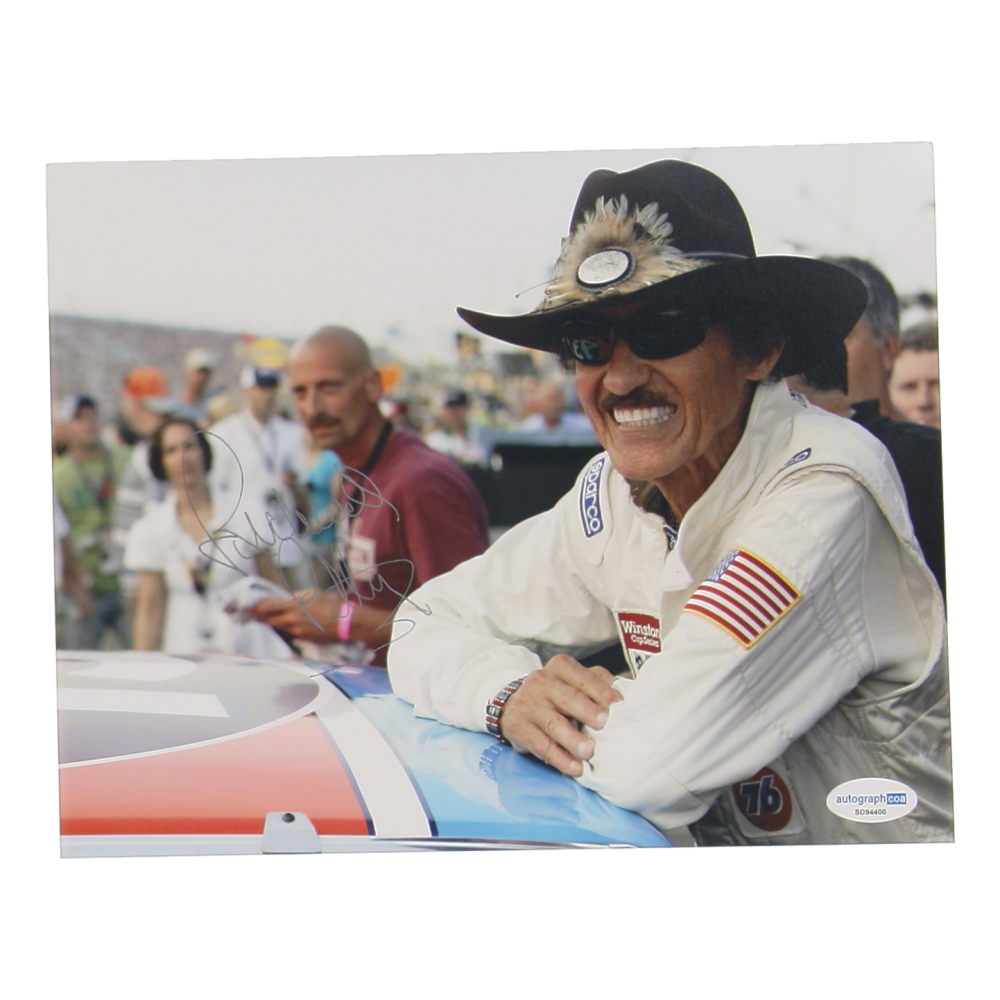 Richard Petty Signed NASCAR 8x10 Photo (ACOA) at PristineAuction.com