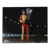 Joey Logano Signed NASCAR 8x10 Photo (PSA) at PristineAuction.com