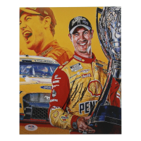 Joey Logano Signed NASCAR 8x10 Photo (PSA) at PristineAuction.com