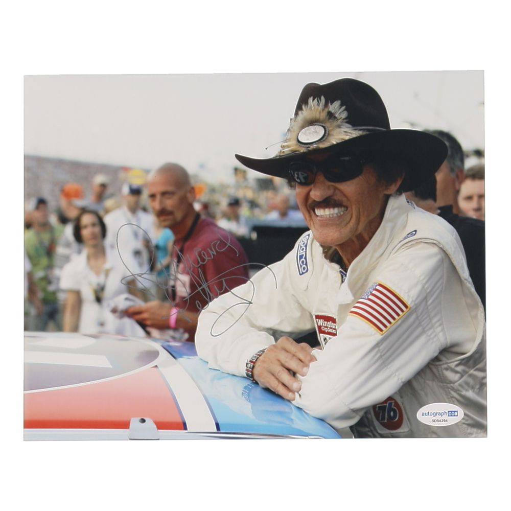 Richard Petty Signed NASCAR 8x10 Photo (ACOA) at PristineAuction.com