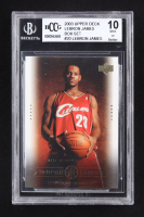 LeBron James 2003 Upper Deck LeBron James Box Set Wise Beyond His Years #20 RC (BCCG 10) at PristineAuction.com