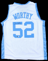 James Worthy Signed Jersey (Beckett) at PristineAuction.com