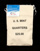 2023-P Eleanor Roosevelt American Women Quarters Bag of (100) US Mint Quarters at PristineAuction.com