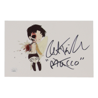 Austin Tindle Signed "Attack On Titan" 5.5 x 8.5 Photo Inscribed "Marco" (JSA) at PristineAuction.com