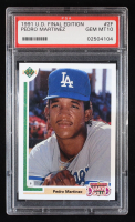 Pedro Martinez 1991 Upper Deck Final Edition #2F RC (PSA 10) at PristineAuction.com