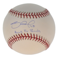 Pablo Sandoval Signed OML Baseball Inscribed "Kung Fu Panda" (MLB) at PristineAuction.com