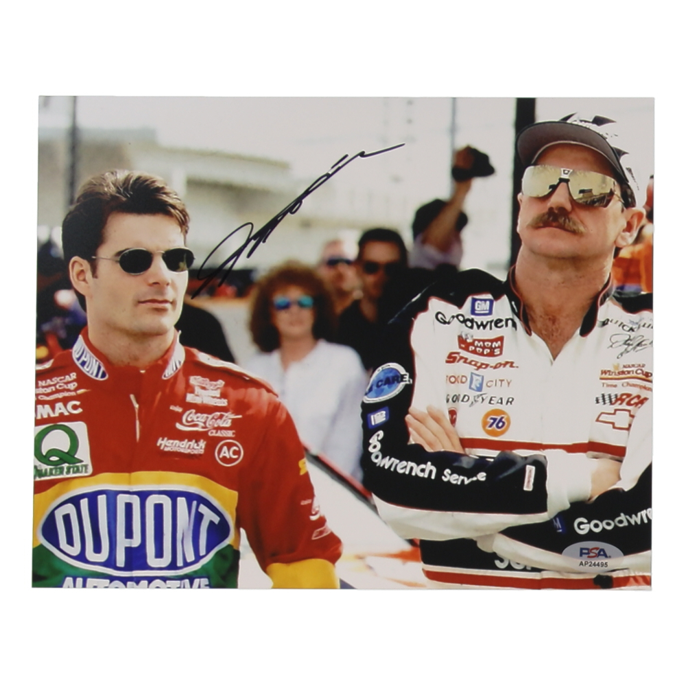 Jeff Gordon Signed NASCAR 8x10 Photo (PSA) at PristineAuction.com