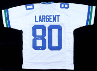 Steve Largent Signed Jersey Inscribed "HOF '95" (Beckett) at PristineAuction.com