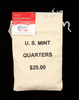 2023-D Eleanor Roosevelt American Women Quarters Bag of (100) US Mint Quarters at PristineAuction.com